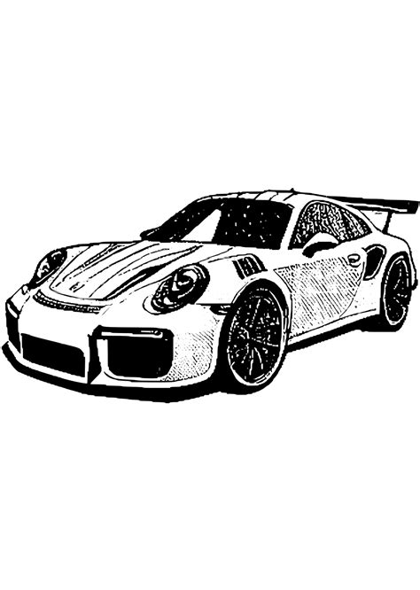 porsche coloring